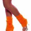 Smiffy's Neon Orange Leg Warmers