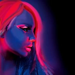 Widmann Facepaints & FX Neon Paint Aqua Face And Body Paint 30ml Pink 8 Widmann Facepaints & FX Neon Paint Aqua Face And Body Paint 30ml Pink