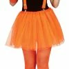 Fiestas Guirca 1980's Neon Orange Tutu Petticoat 2 Fiestas Guirca 1980's Neon Orange Tutu Petticoat