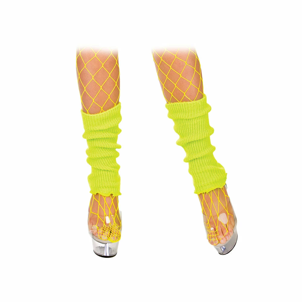 Wicked Neon Yellow Leg Warmers 3 Wicked Neon Yellow Leg Warmers