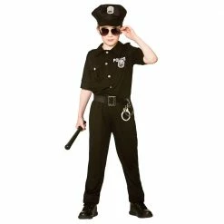 Wicked New York Cop Costume Boys Uniform Costumes