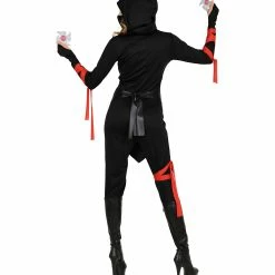 Widmann Halloween Ninja Costume Ladies 7 Widmann Halloween Ninja Costume Ladies