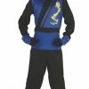 Fiestas Guirca Ninja Assassin Costume Blue