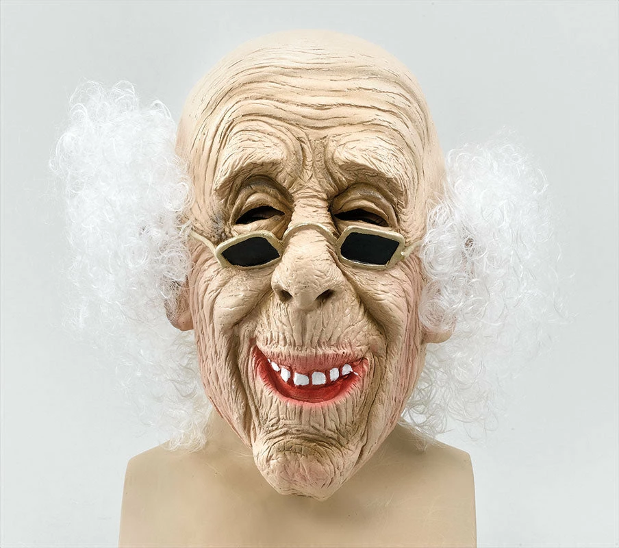Bristol Old Man Mask And Hair Costume Accessories 3 Bristol Old Man Mask And Hair Costume Accessories