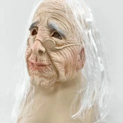 Bristol Costume Accessories Old Woman With Hair Mask