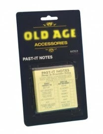 My Fancy Dress Old Age Past-It Notes Funny Gifts 3 My Fancy Dress Old Age Past-It Notes Funny Gifts
