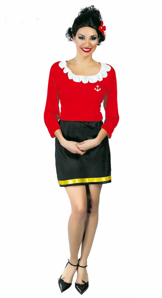 Fiestas Guirca Olive Oyl Costume 3 Fiestas Guirca Olive Oyl Costume