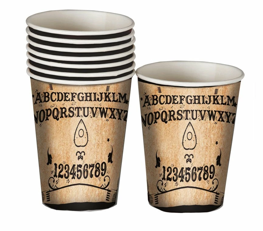 Fiestas Guirca Ouija Board Paper Cups 3 Fiestas Guirca Ouija Board Paper Cups