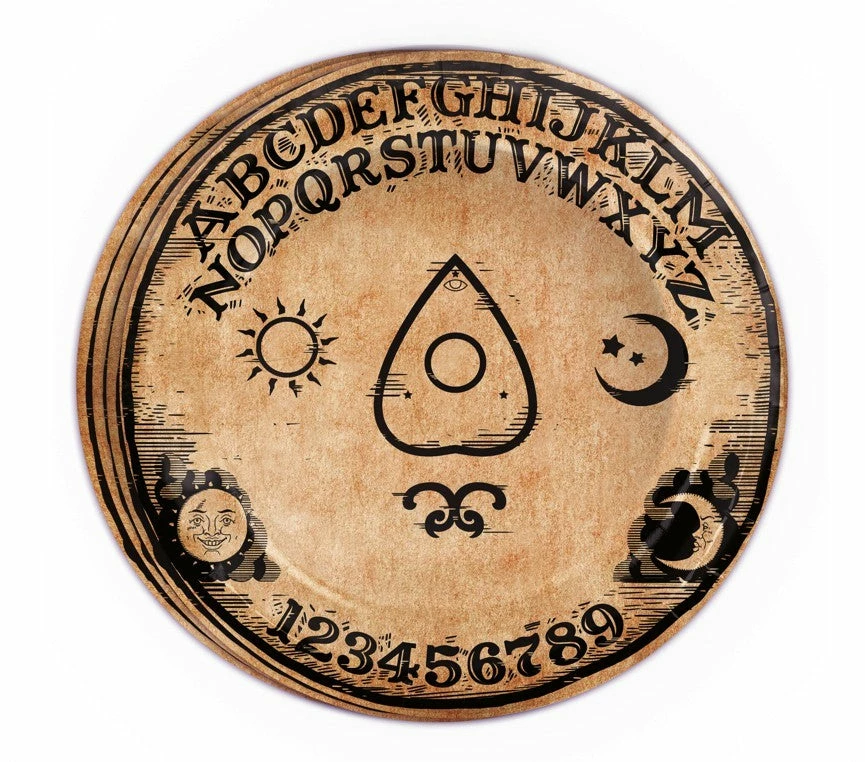 Fiestas Guirca Halloween Decorations Ouija Board Plates 3 Fiestas Guirca Halloween Decorations Ouija Board Plates