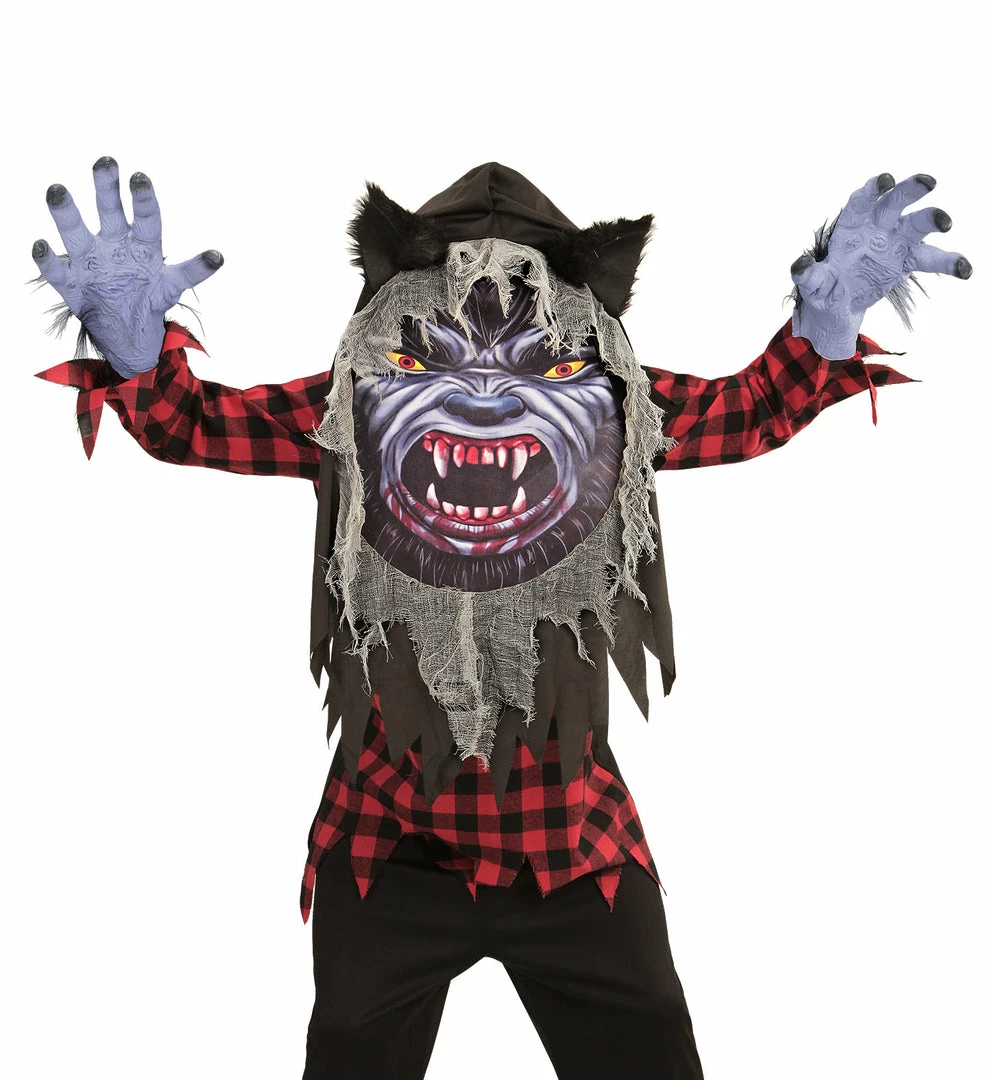 Widmann Oversized Werewolf Costume Boys Halloween 3 Widmann Oversized Werewolf Costume Boys Halloween