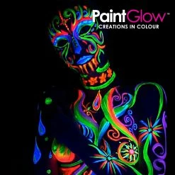 Paintglow Pro UV Face And Body Paint 50ml White