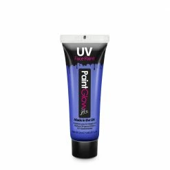 PaintGlow Neon UV Pro Face Paint 12ml Blue Facepaints & FX