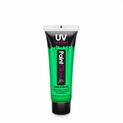 St Patrick's Day Costumes PaintGlow Neon UV Pro Face Paint 12ml Green