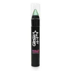 Paintglow Holographic Glitter Stick Green Facepaints & FX