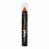 Paintglow Pro UV Face Paint Stick Orange Facepaints & FX 2 Paintglow Pro UV Face Paint Stick Orange Facepaints & FX
