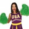 Fiestas Guirca Pair Of Pom Poms Green Small St Patrick's Day Costumes 2 Fiestas Guirca Pair Of Pom Poms Green Small St Patrick's Day Costumes