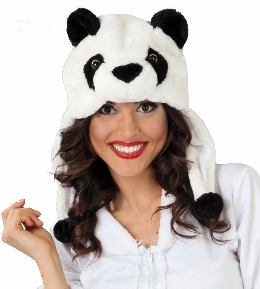 Fiestas Guirca Panda Bear Animal Hat 3 Fiestas Guirca Panda Bear Animal Hat
