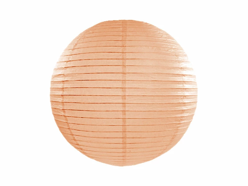 Partydecor Paper Lantern Light Peach 35cm Party Supplies 3 Partydecor Paper Lantern Light Peach 35cm Party Supplies