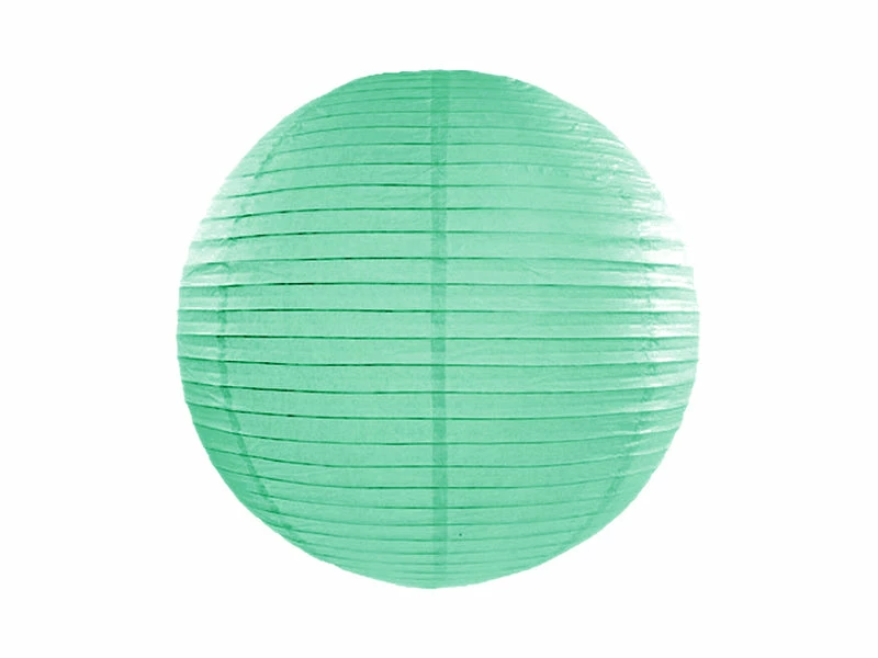 Partydecor Paper Lantern Mint 35cm Party Supplies 3 Partydecor Paper Lantern Mint 35cm Party Supplies