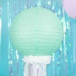Partydecor Paper Lantern Mint 35cm Party Supplies 5 Partydecor Paper Lantern Mint 35cm Party Supplies
