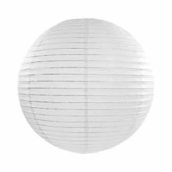 Partydecor Paper Lantern White 35cm Party Supplies
