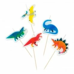 Talking Tables Party Dinosaur Candles Party Supplies