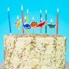 Talking Tables Party Dinosaur Candles Party Supplies