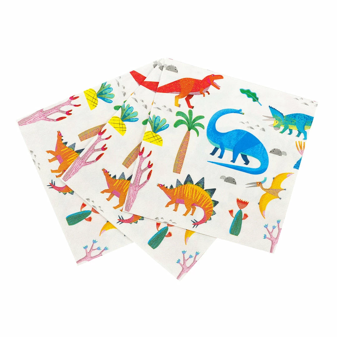 Partydecor Party Dinosaur Napkins Pack Of 20 Party Supplies 4 Partydecor Party Dinosaur Napkins Pack Of 20 Party Supplies