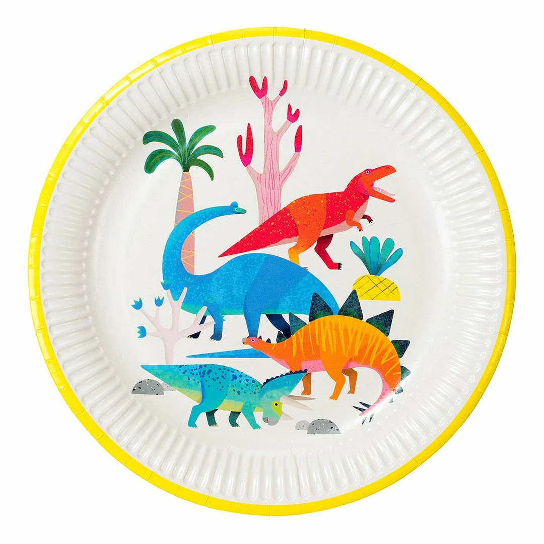 Talking Tables Party Supplies Party Dinosaur Plates 4 Talking Tables Party Supplies Party Dinosaur Plates