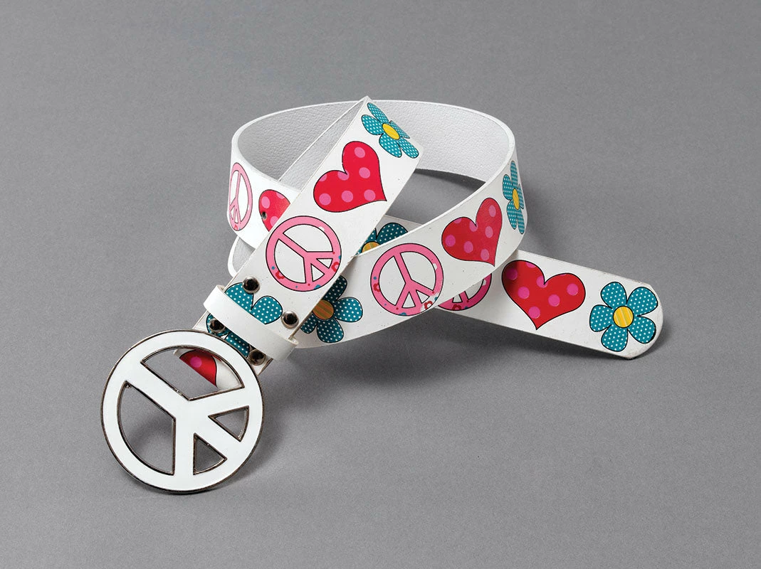 Bristol Peace Hippy Belt 1960's 3 Bristol Peace Hippy Belt 1960's