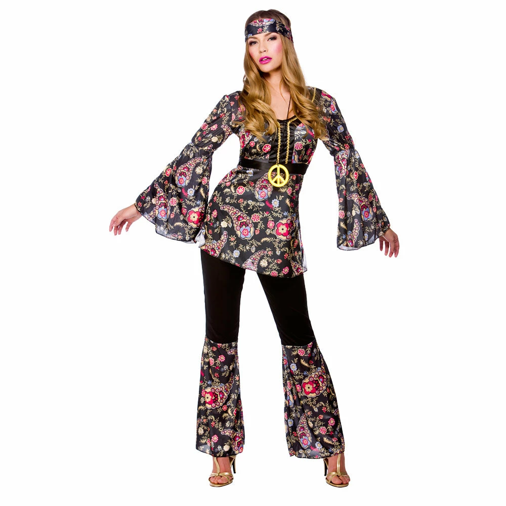 Wicked Peace Lovin Hippie Costume 1960's 3 Wicked Peace Lovin Hippie Costume 1960's