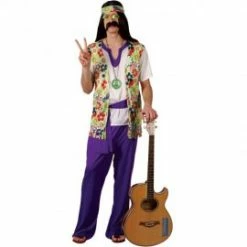Wicked Peace Man Hippie Costume Decades And History