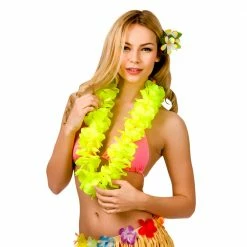 Wicked Hawaiian Costumes Hawaiian Lei - Yellow Petal