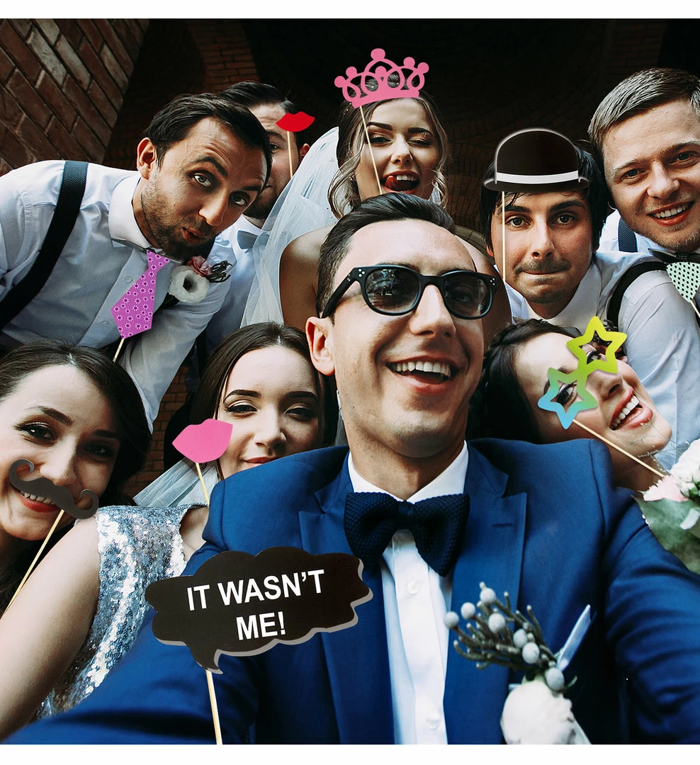 Widmann Photo Booth Wedding Accessories Party Supplies 4 Widmann Photo Booth Wedding Accessories Party Supplies