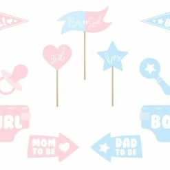 Partydecor Photo Props Gender Reveal Party