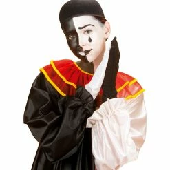 Widmann Pierrot Hat Ladies Clown & Circus