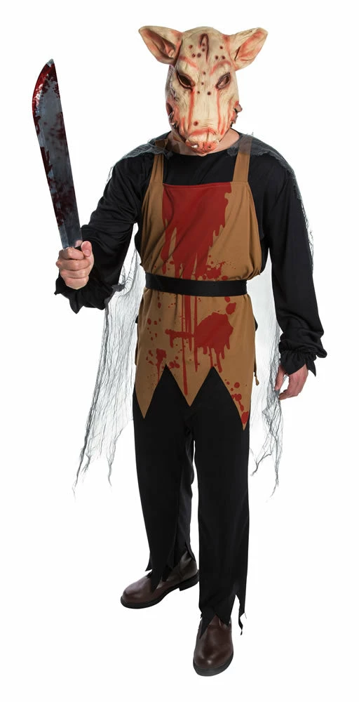 Bristol Halloween Pig Butcher Costume 3 Bristol Halloween Pig Butcher Costume