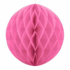 Partydecor Pink Honeycomb Party Decoration 30cm Christmas Gift And Decoration Ideas