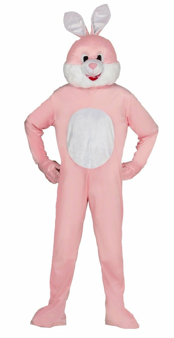 Fiestas Guirca Pink Mascot Bunny Rabbit Costume 3 Fiestas Guirca Pink Mascot Bunny Rabbit Costume