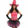 My Fancy Dress Pink Spider Witch Costume
