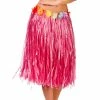 Wicked Pink Hawaiian Skirt With Flower Waist 2 Wicked Pink Hawaiian Skirt With Flower Waist