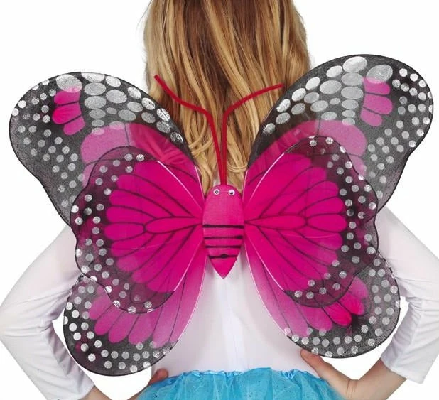 Bristol Pink And Black Butterfly Wings Fairytale Costumes 3 Bristol Pink And Black Butterfly Wings Fairytale Costumes