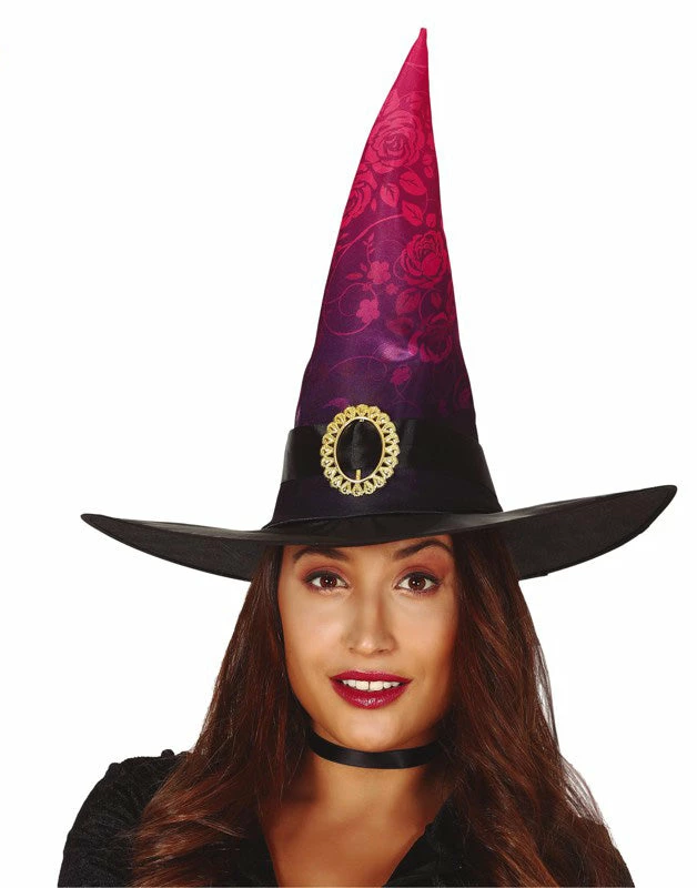 Bristol Halloween Pink And Black Witch Hat 3 Bristol Halloween Pink And Black Witch Hat