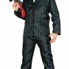 Fiestas Guirca 1920's Pinstripe Gangster Suit Costume