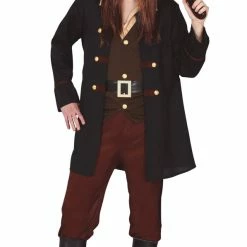 Fiestas Guirca Pirate Captain Costume Men's Pirate Costumes