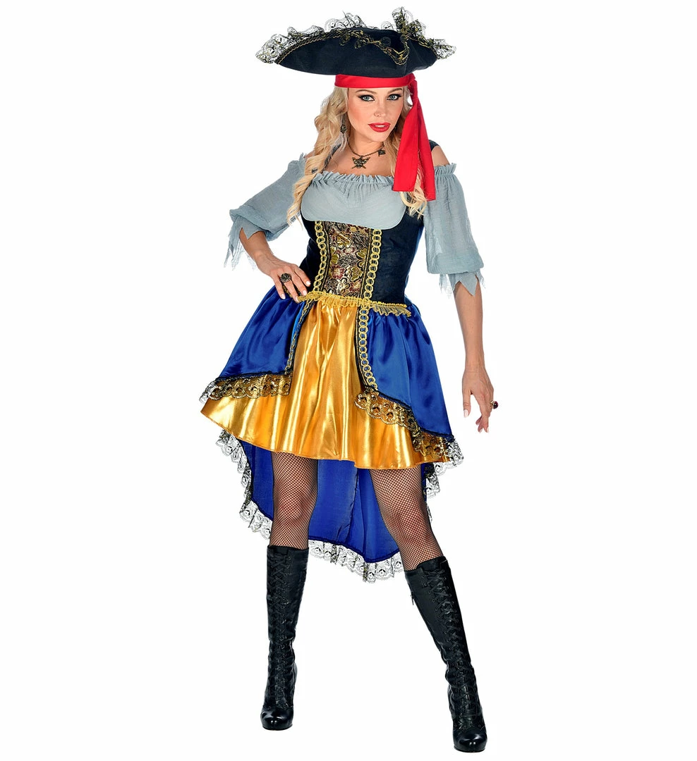 Widmann Pirate Costumes Pirate Captain Lady Costume 3 Widmann Pirate Costumes Pirate Captain Lady Costume