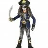 Widmann Halloween Pirate Captain Skeleton Costume Boy 1 Widmann Halloween Pirate Captain Skeleton Costume Boy