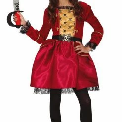 Fiestas Guirca Pirate Costumes Pirate Princess Red Costume Girl