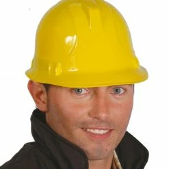 Fiestas Guirca Plastic Construction Helmets Uniform Costumes