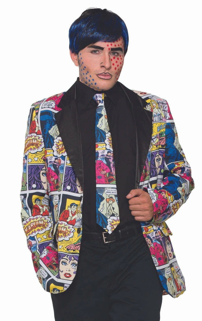 Bristol Pop Art Tie Costume Accessories 3 Bristol Pop Art Tie Costume Accessories